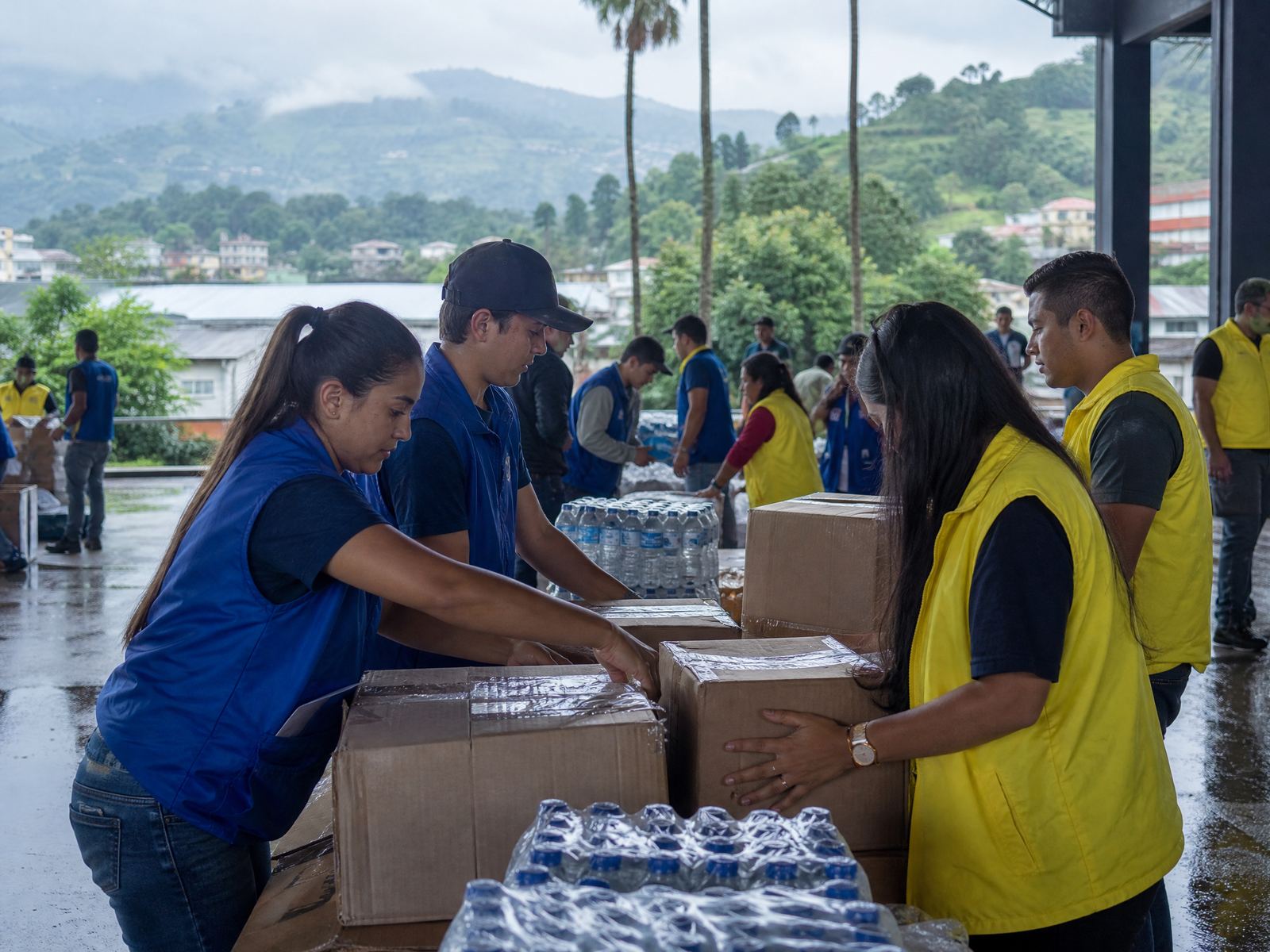 Atención a desastres y ayudas humanitarias